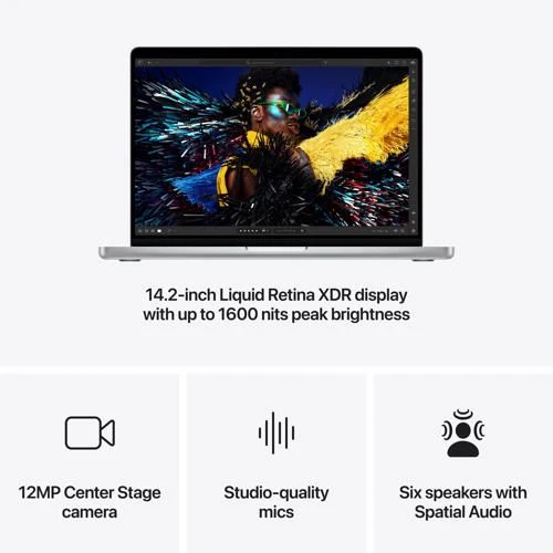 MacBook Pro 14'' | 2024 | M4 Pro 14-core | 24GB | 4TB SSD | GPU 20-core - Prateado - Image 6