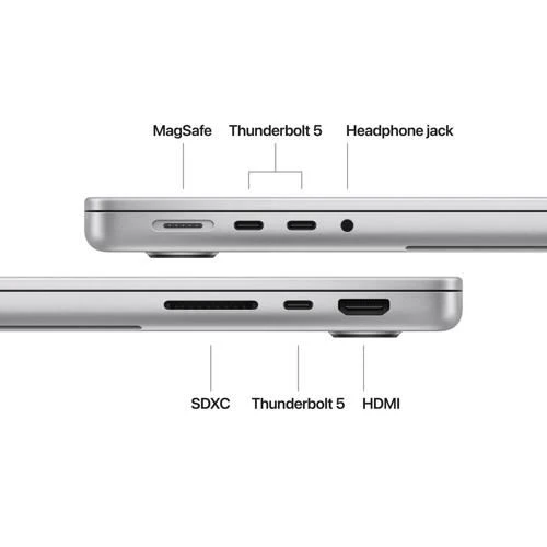MacBook Pro 14'' | 2024 | M4 Pro 14-core | 24GB | 4TB SSD | GPU 20-core - Prateado - Image 7