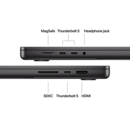 MacBook Pro 16'' Ecrã de nanotextura | 2024 | M4 Max 14-core | 36GB | 8TB SSD | GPU 32-core - Preto sideral - Image 7