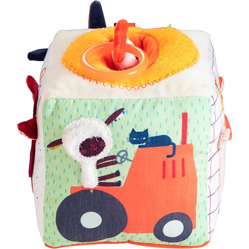 Cubo de Actividades com Som - A Quinta - Lilliputiens - Image 4