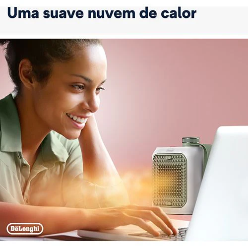 Aquecedor de Secretária Delonghi Ceramic Technology HFX10B03.GR - Image 3