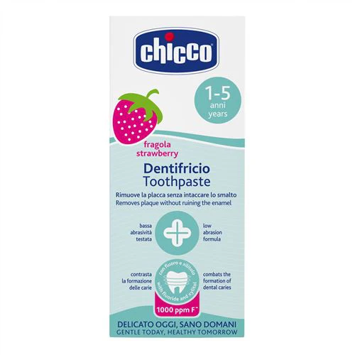 Dentífrico Chicco de Morango 12 Meses - Artsana - Image 2