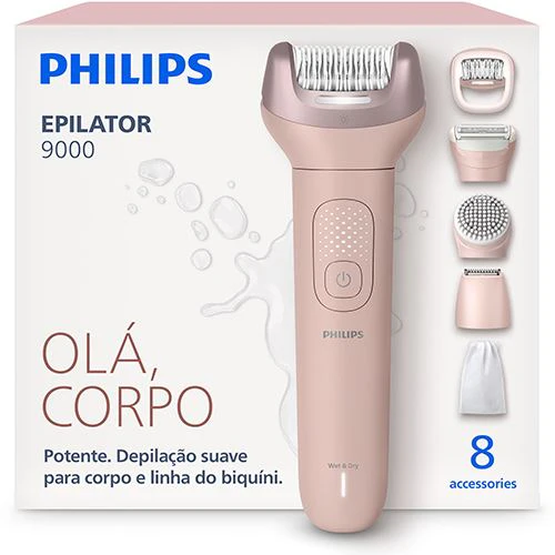 Depiladora de Arranque Philips BRE719/00 Series 9000 - Rosa - Image 14