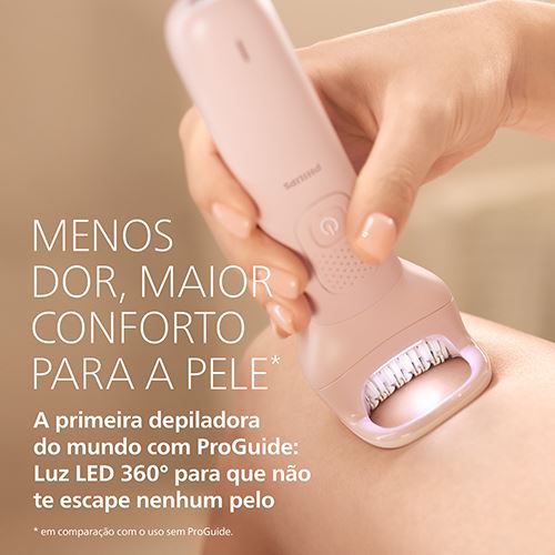 Depiladora de Arranque Philips BRE719/00 Series 9000 - Rosa - Image 4