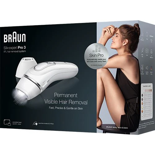 Depiladora de Luz Pulsada - IPL Braun Silk-Expert Pro 3 PL3121 - Image 3