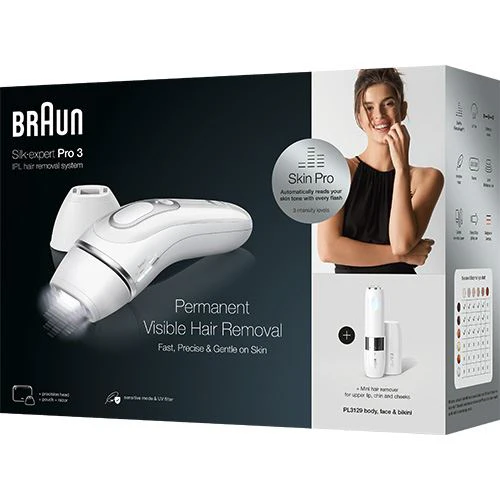 Depiladora de Luz Pulsada - IPL Braun Silk Expert Pro 3 PL3129 - Image 3