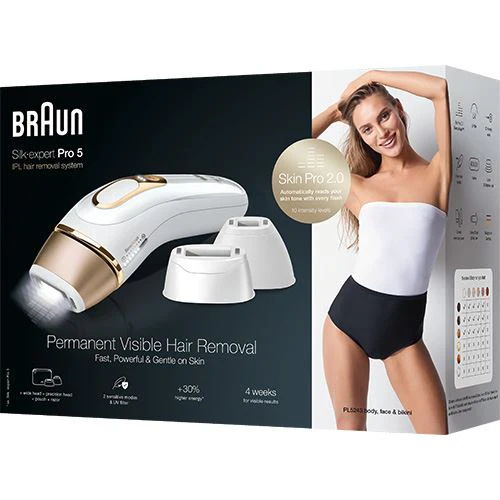 Depiladora de Luz Pulsada - IPL Braun Silk Expert Pro 5 PL5243 - Image 3