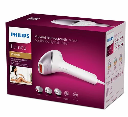 Depiladora Luz Pulsada Lumea Prestige PhilipsBRI947/00 IPL (Corpo, Linha do Biquíni, Axilas e Rosto) - Image 10