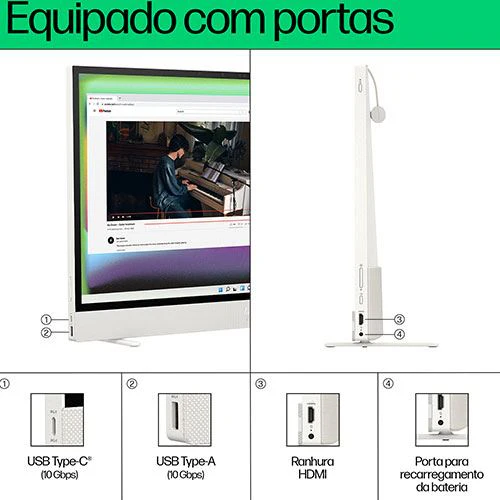 Desktop All-In-One HP Envy 24-CS0000NP | I5-1335U | 16GB | 512GB SSD - Image 4