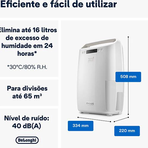 Desumidificador De’Longhi DEXD 214RF | 14L/dia - Image 2