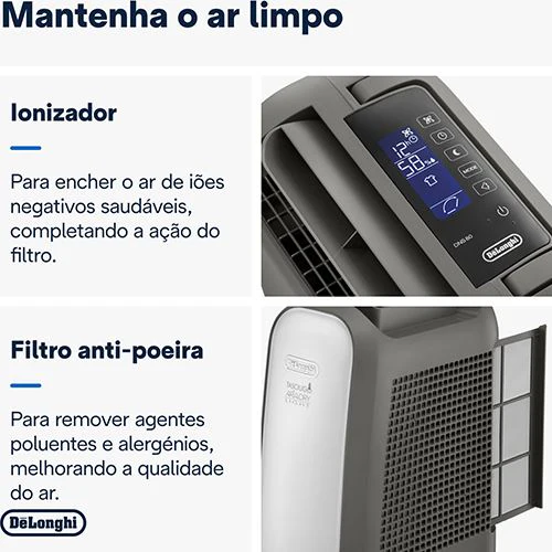 Desumidificador Delonghi Tasciugo Ariadry Light DNS80 | 20L/dia - Image 3