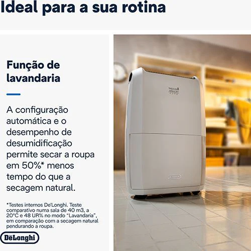 Desumidificador Delonghi Tasciugo Ariadry Multi Ddsx225 | 25L/Dia - Outlet - Grade A - Image 3