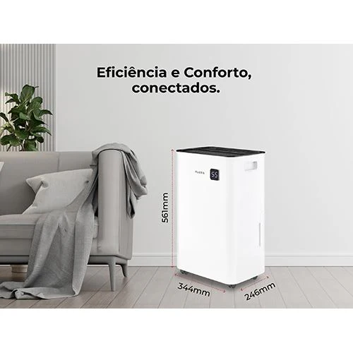 Desumidificador Digital Flama 1341FL com WI-FI 20L/dia - Branco - Image 10