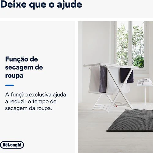 Desumidificador Multifunções De’Longhi  AriaDry DEXD210SF 10L/dia - Branco - Image 3