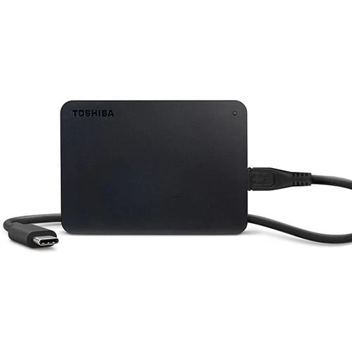 Disco Externo Toshiba Canvio Basics USB-C 1TB 2.5" - Preto - Image 4