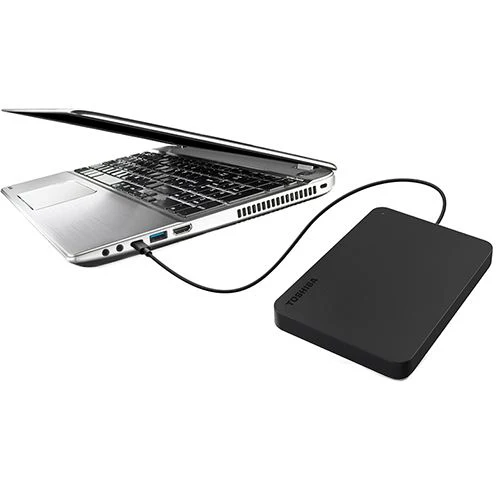 Disco Externo Toshiba Canvio Basics USB-C 1TB 2.5" - Preto - Image 6
