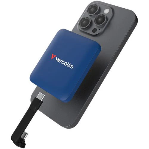 Disco Externo SSD Verbatim Snapback Magsafe 2TB - Cabo USB-C Azul - Image 2