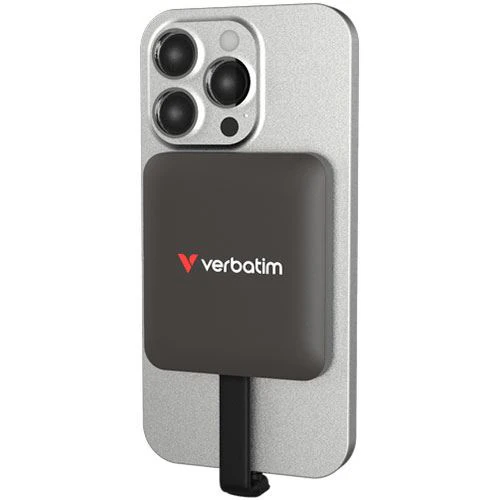 Disco Externo SSD Verbatim Snapback Magsafe 2TB - Cabo USB-C Moca Metálico - Image 3