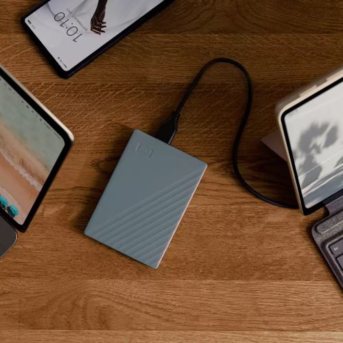 Disco Externo Western Digital My Passport 2.5" com USB-C - 4TB - Cinzento - Image 4