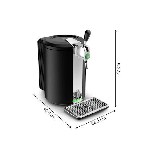 Dispensador de Cerveja Krups Vb450E10 | Compatível com Barris Heineken | 65 W | 5 L - Outlet - Grade A - Image 4