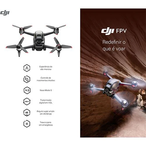 Drone DJI FPV Combo + FPV Goggles V2 Combo - Image 13