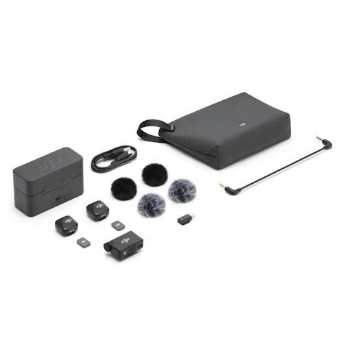 Microfone de Lapela DJI Mic Mini 2TX + 1RX + Estojo de Carregamento - Image 10