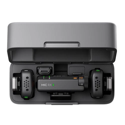 Microfone de Lapela DJI Mic Mini 2TX + 1RX + Estojo de Carregamento - Image 7