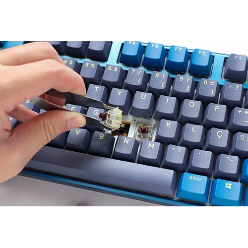 Teclado Gaming Mecânico Ducky One 3 Daybreak Full-Size RGB - Layout PT - MX Brown - Image 10