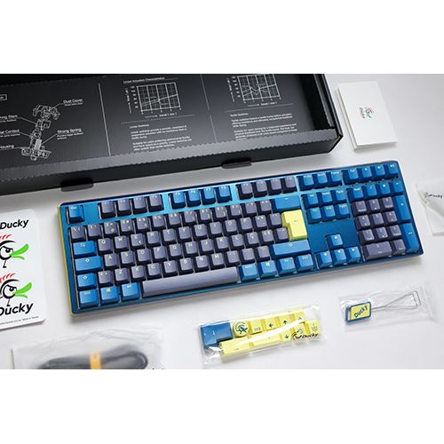 Teclado Gaming Mecânico Ducky One 3 Daybreak Full-Size RGB - Layout PT - MX Brown - Image 7
