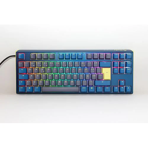 Teclado Gaming Mecânico Ducky ONE 3 Daybreak TKL RGB - Layout PT - MX Brown - Image 4