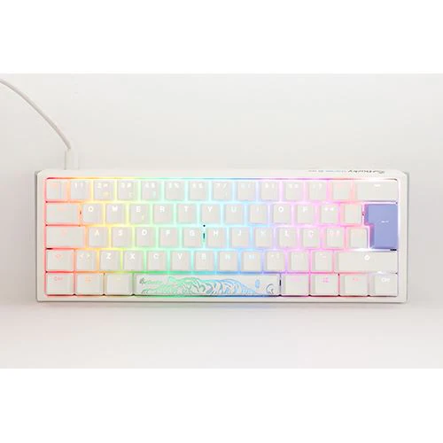 Teclado Gaming Mecânico Ducky ONE 3 Classic Mini Pure White RGB - Layout PT - MX Red - Image 6