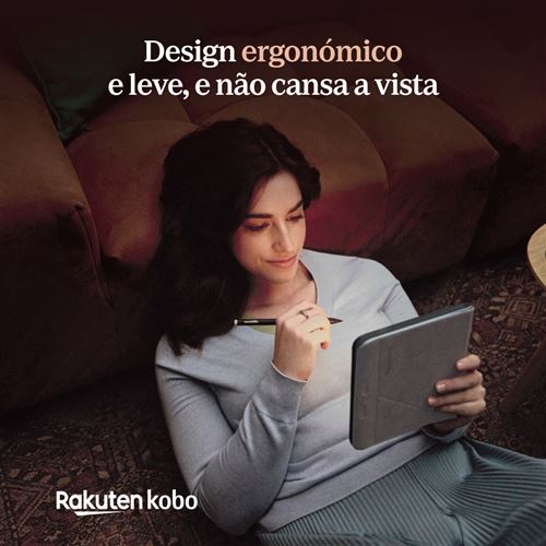 Ereader Kobo Libra Colour + Caneta Kobo Stylus 2 - Preto - Image 9