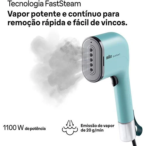 Escova a Vapor Braun GS 3013 GR QuickStyle 3 - Verde - Image 2