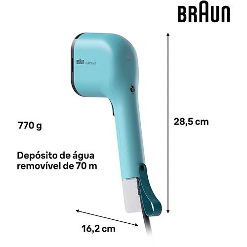 Escova a Vapor Braun GS 3013 GR QuickStyle 3 - Verde - Image 3