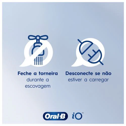Escova de Dentes Elétrica Oral-B Io 8S + Estojo de Viagem - Preto - Outlet - Grade A - Image 9