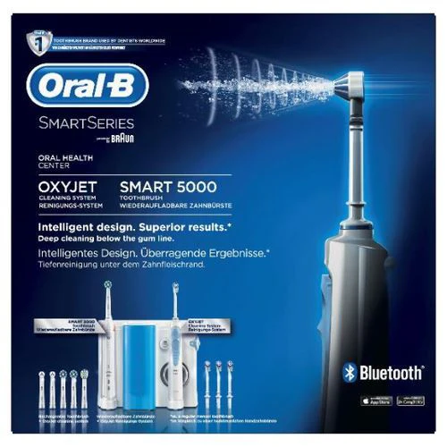 Escova de Dentes Elétrica Oral-B Smart 5000 + Oxyjet - Outlet - Grade A - Image 3