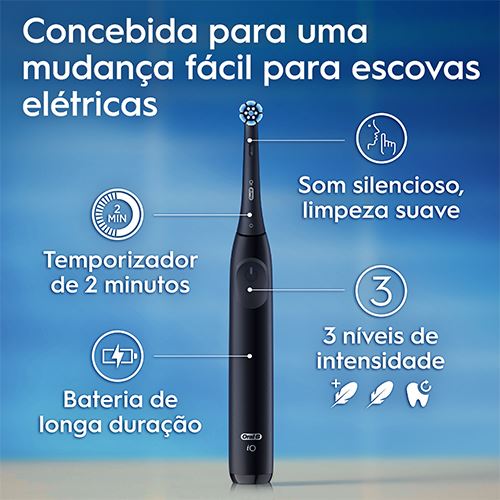Escova de Dentes Elétrica Oral-B iO 2 - Verde Escuro - Image 5