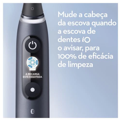 Escova de Dentes Elétrica Oral-B iO 8S + Estojo de Viagem - Preto - Image 5