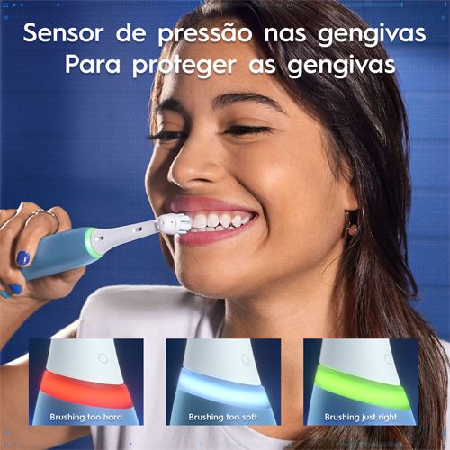 Escova de Dentes Elétrica Oral-B IO My Way - Azul - Image 4