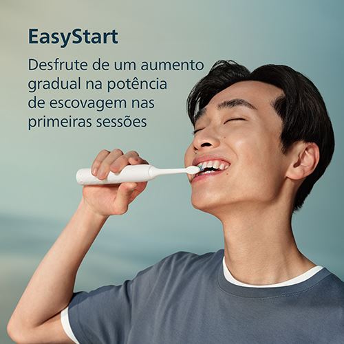 Escova de Dentes Elétrica Philips Sonicare 2100 Series HX4022/01 - Branco - Image 5