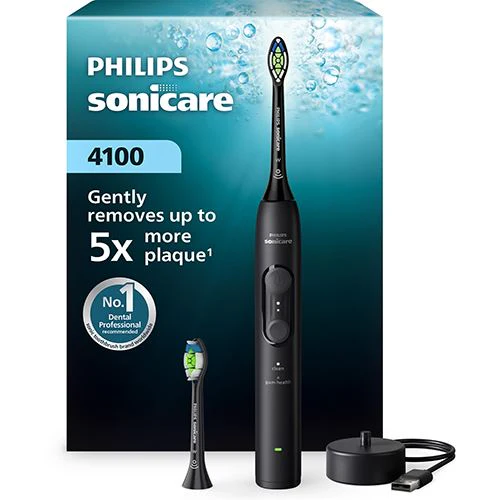 Escova de Dentes Elétrica Philips Sonicare 4100 Series HX4042/52 - Preto - Image 12