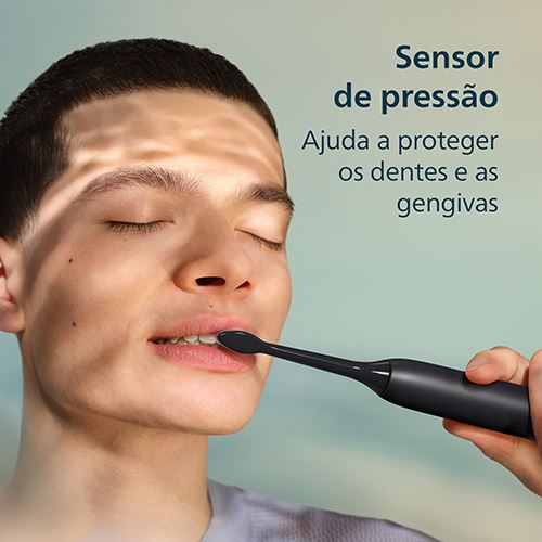 Escova de Dentes Elétrica Philips Sonicare 4100 Series HX4042/52 - Preto - Image 5