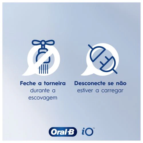 Escova de Dentes Elétrica Oral-B iO 7W + Estojo de Viagem - Branco - Image 9