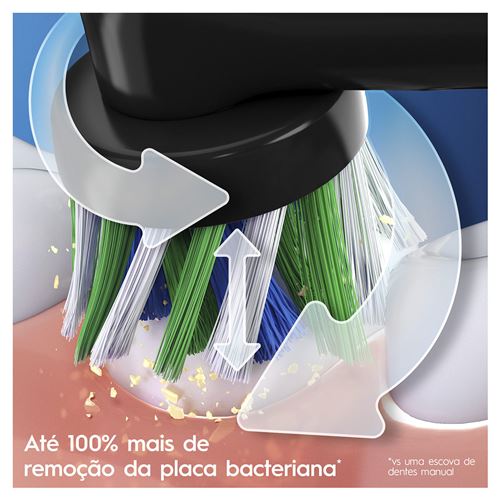 Escova de Dentes Oral-B Pro1 750 Design Edition Preto - Image 4
