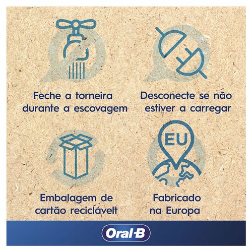 Escova de Dentes Oral-B Pro1 750 Design Edition Preto - Image 7