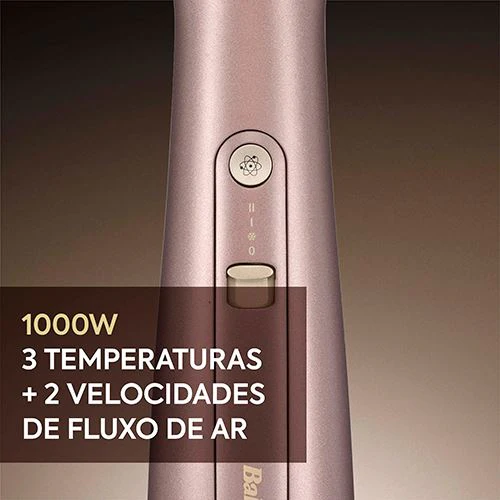 Escova Modeladora Babyliss AS95E Air Power Volume Air Brush - Rosa - Image 3