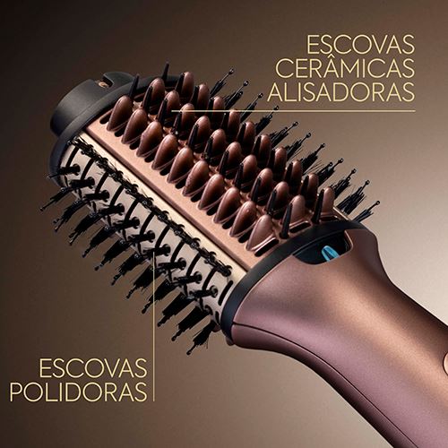 Escova Modeladora Babyliss AS95E Air Power Volume Air Brush - Rosa - Image 4