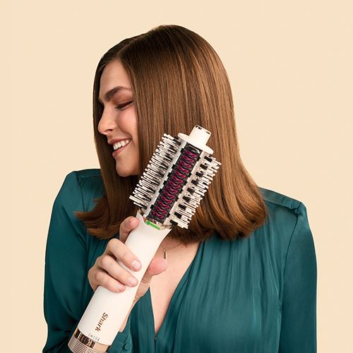 Escova Modeladora de Cabelo Shark HT202EU 2 em 1 - Branco - Image 2