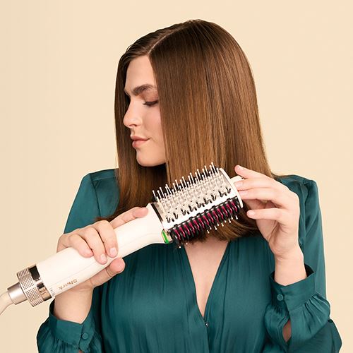 Escova Modeladora de Cabelo Shark HT202EU 2 em 1 - Branco - Image 3