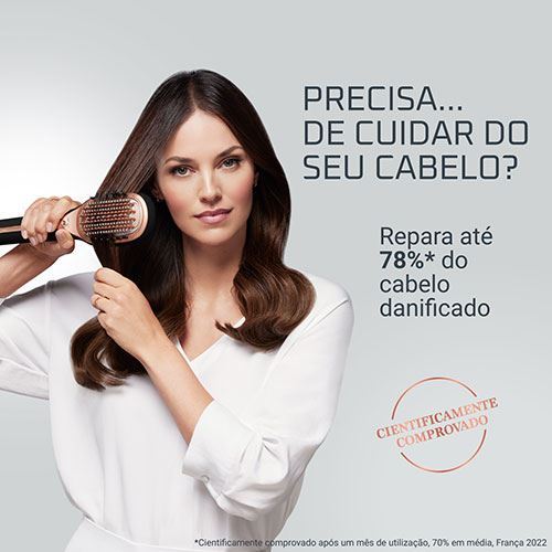 Escova Reparadora Rowenta Hair Therapist Ultimate Experience Cf9940F0 - Outlet - Grade A - Image 3